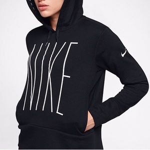 Nike Dri-Fit Logo Hoodie || M